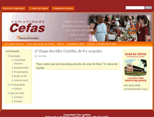 Tablet Screenshot of eecefas.org.br